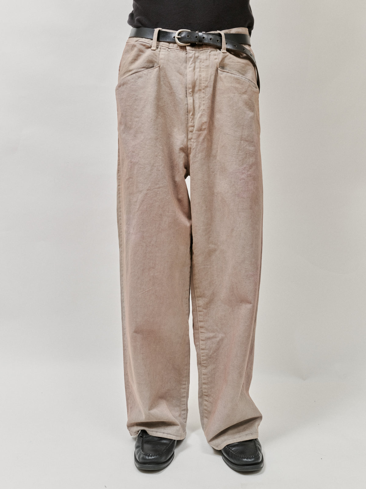 ANCELLM　AGING CHINO SLACKS