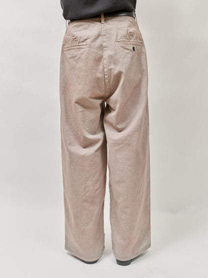 ANCELLM　AGING CHINO SLACKS