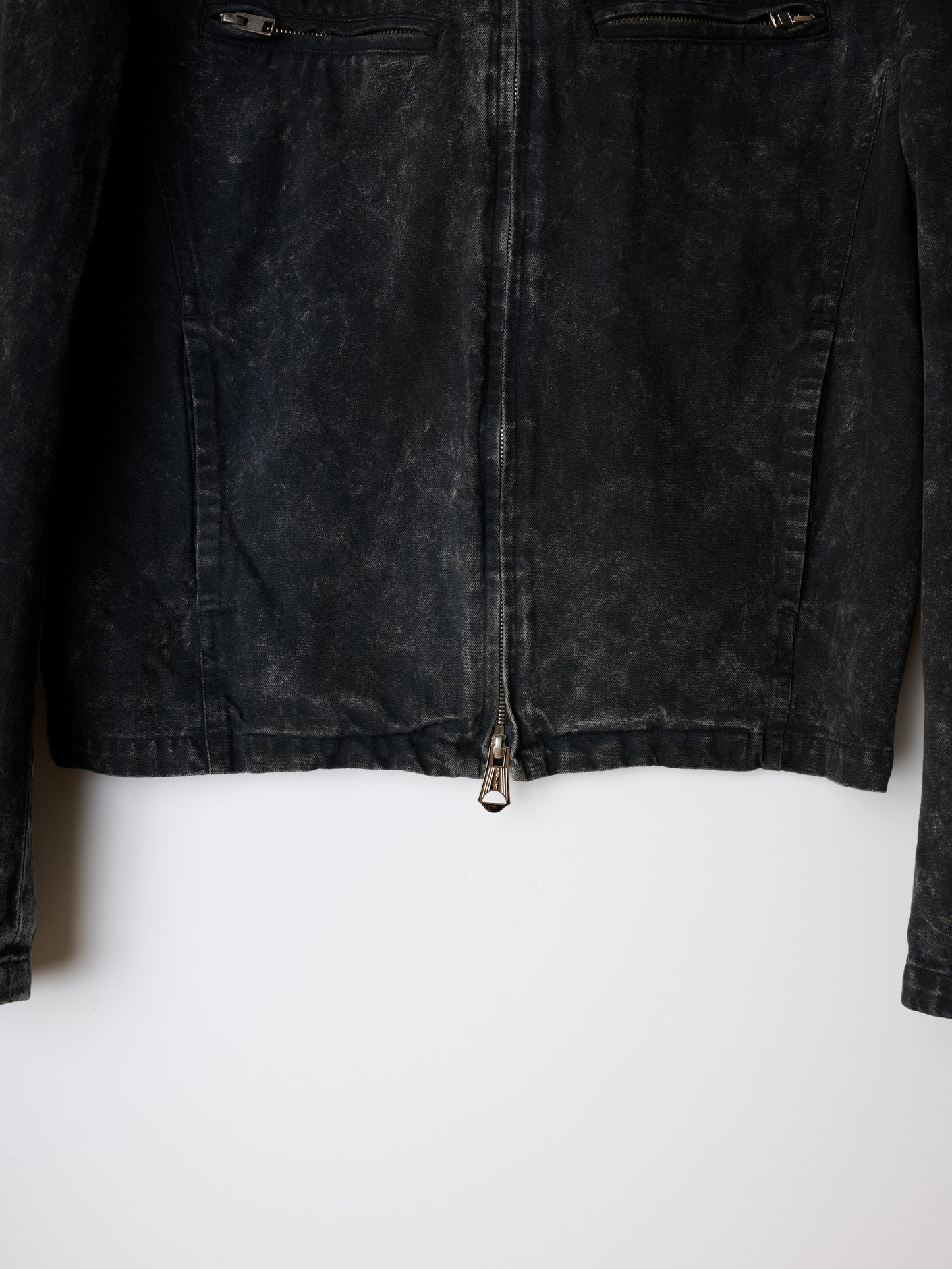 BASICKS　Dirty Motorcycle Denim Jacket