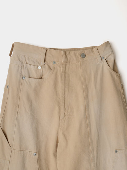 BASICKS　Dyed Double Knee Trousers