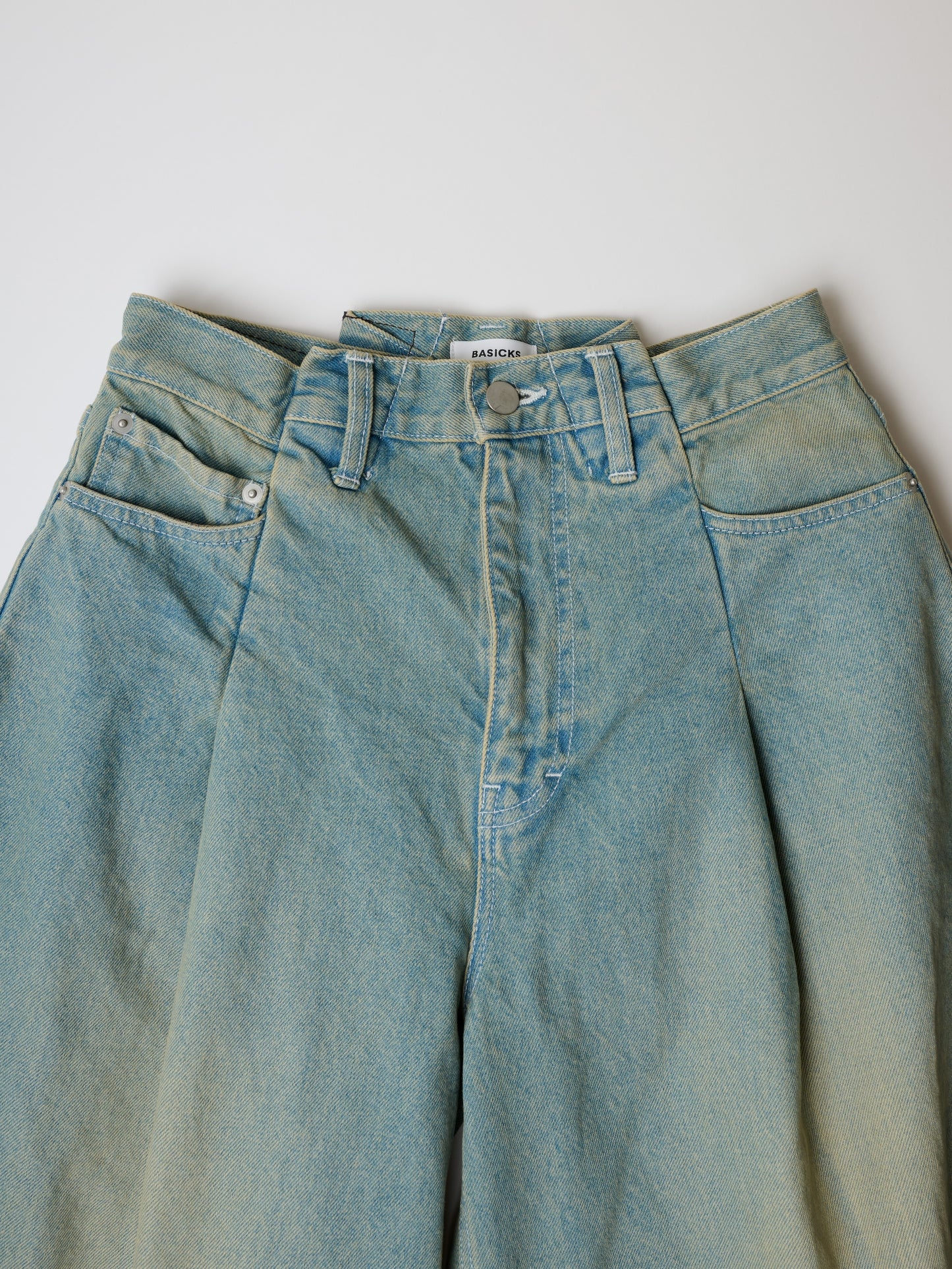 BASICKS　Folding Denim Trousers