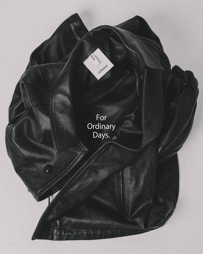 refomed　CCU LEATHER FORMAN JACKET