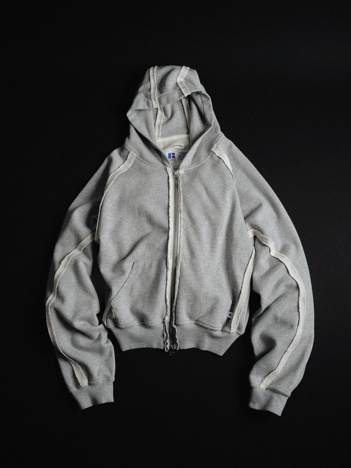 JIEDA × RUSSELL ATHLETIC ZIP HOODIE