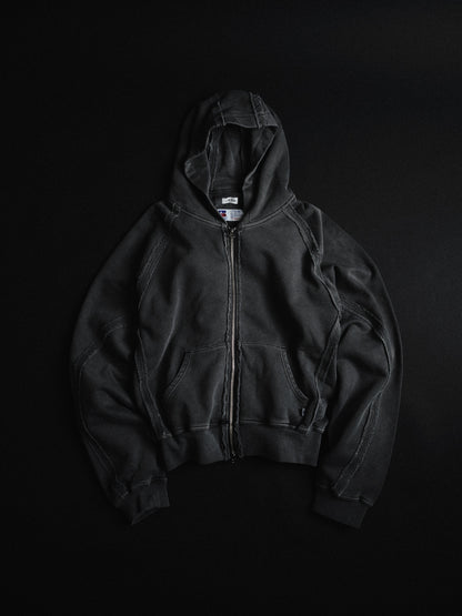 JIEDA × RUSSELL ATHLETIC ZIP HOODIE