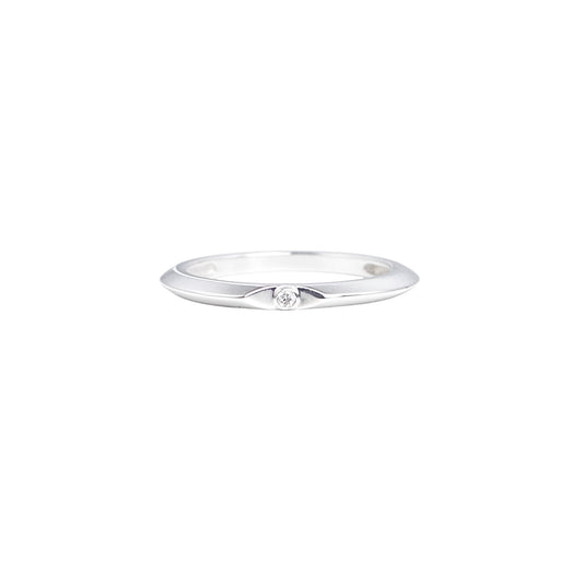 triangle eye ring (with daiamond)