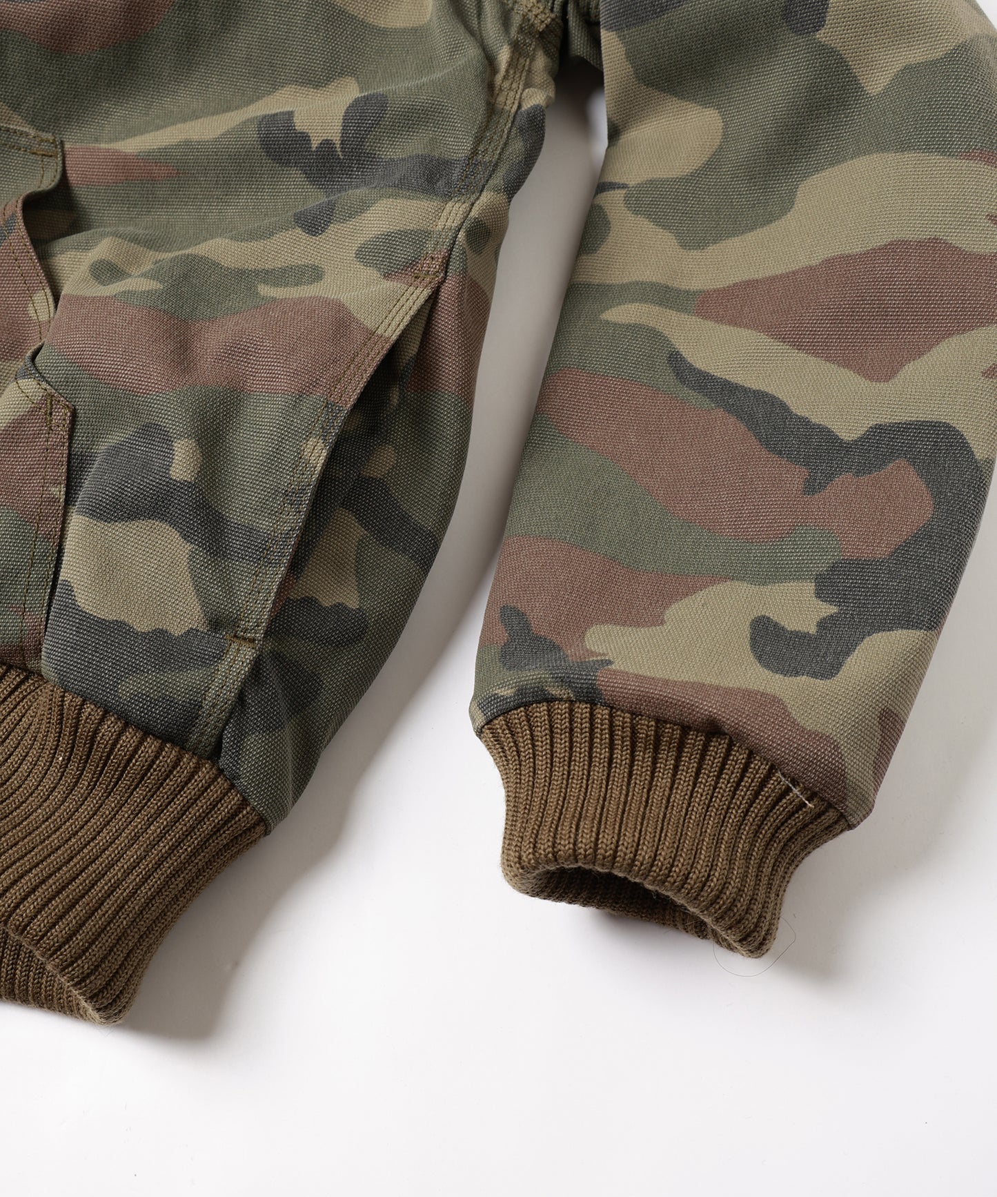 FADE CAMO NYLON PARKA
