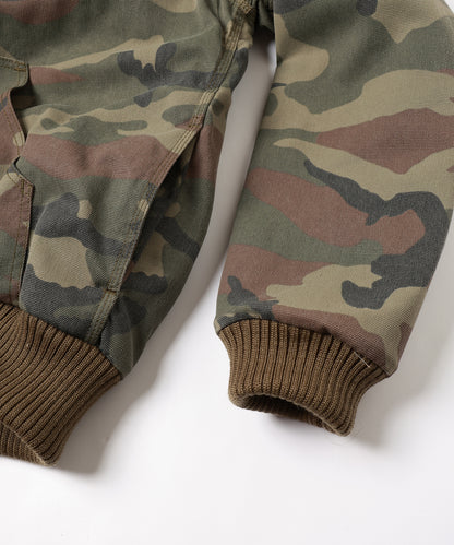 FADE CAMO NYLON PARKA