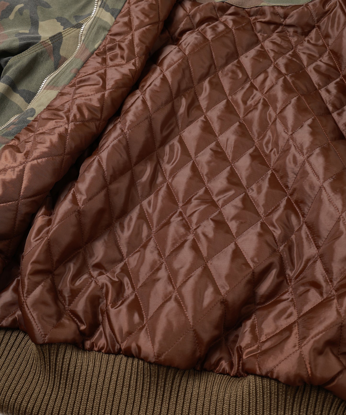 FADE CAMO NYLON PARKA