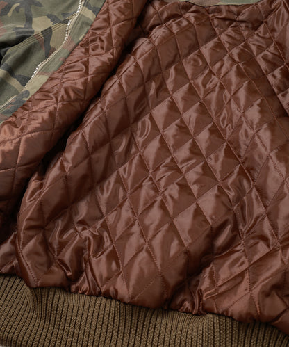FADE CAMO NYLON PARKA