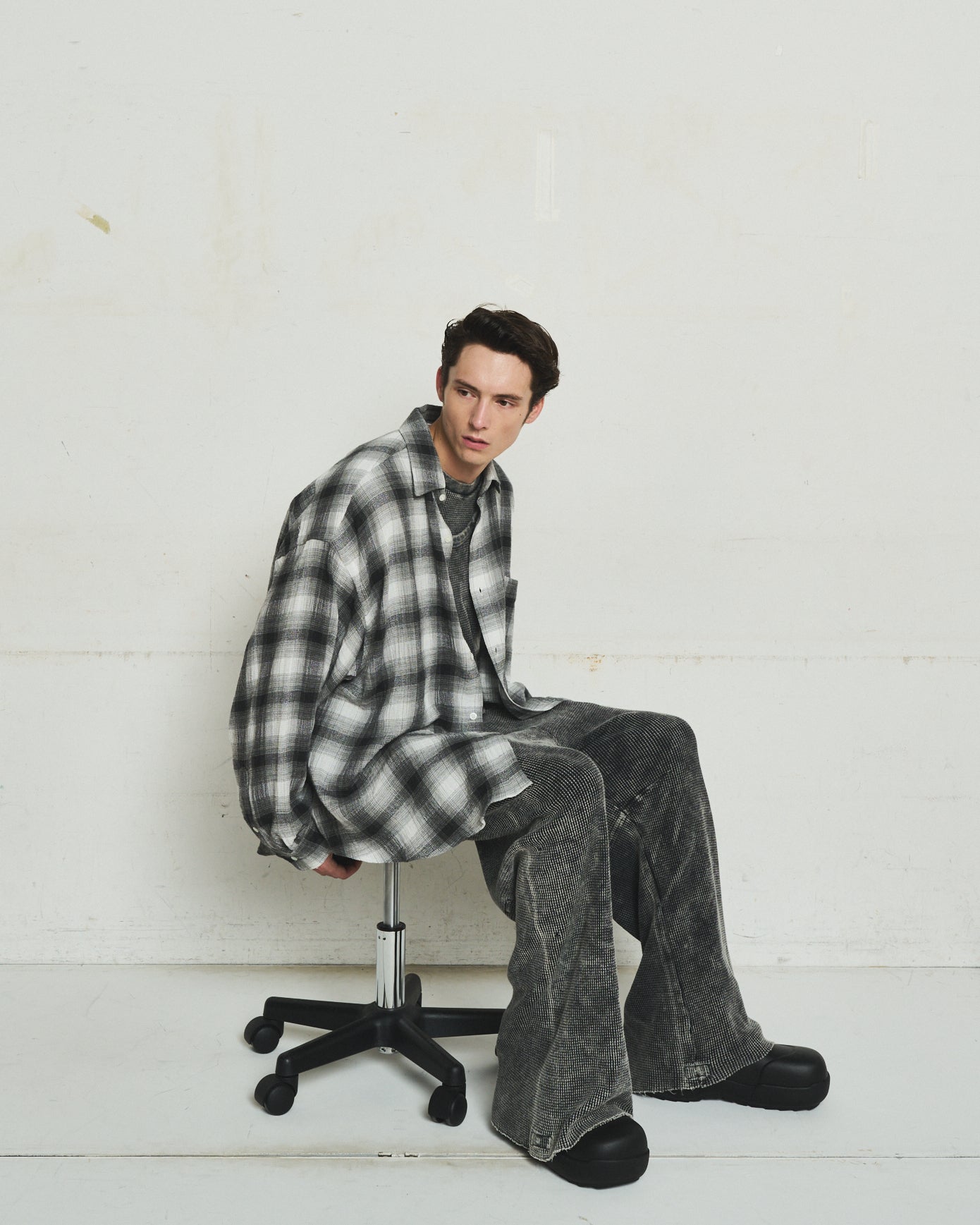 ROTOL Dry Ombre Wide Shirt – KIKUNOBU