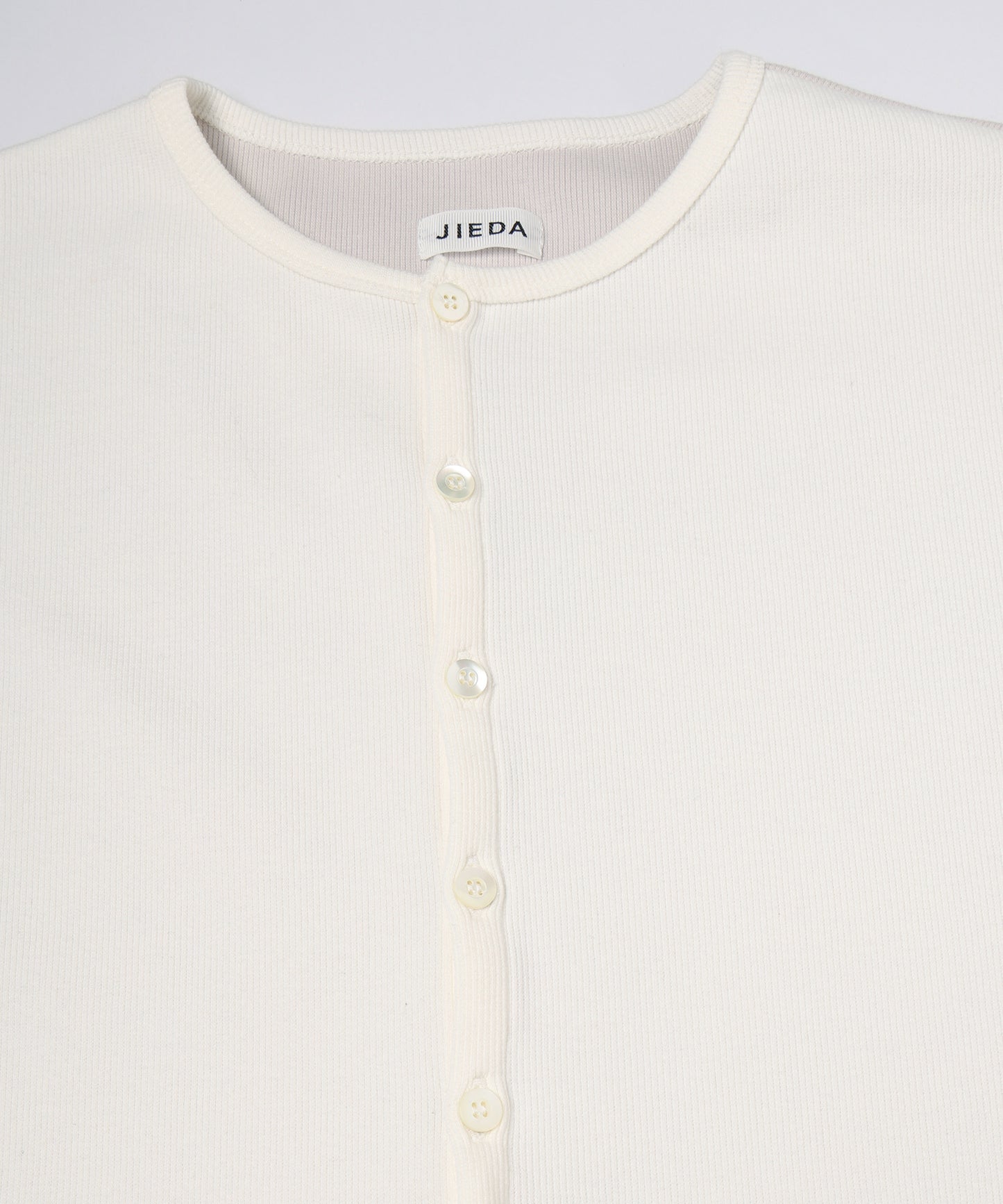 JIEDA　SWITCHING HENRY NECK L/S