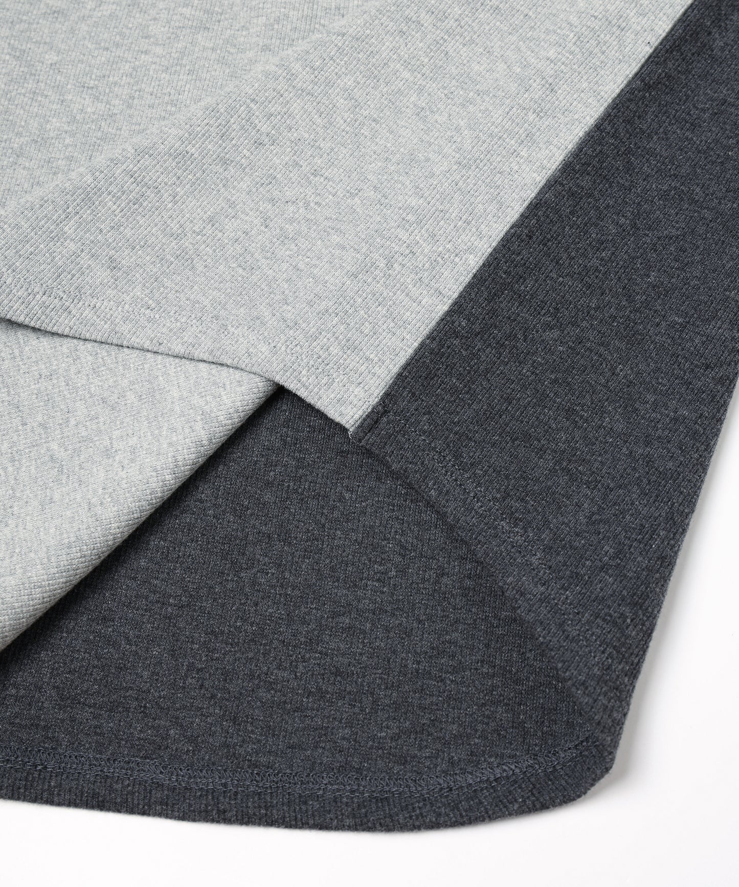 JIEDA　SWITCHING HENRY NECK L/S