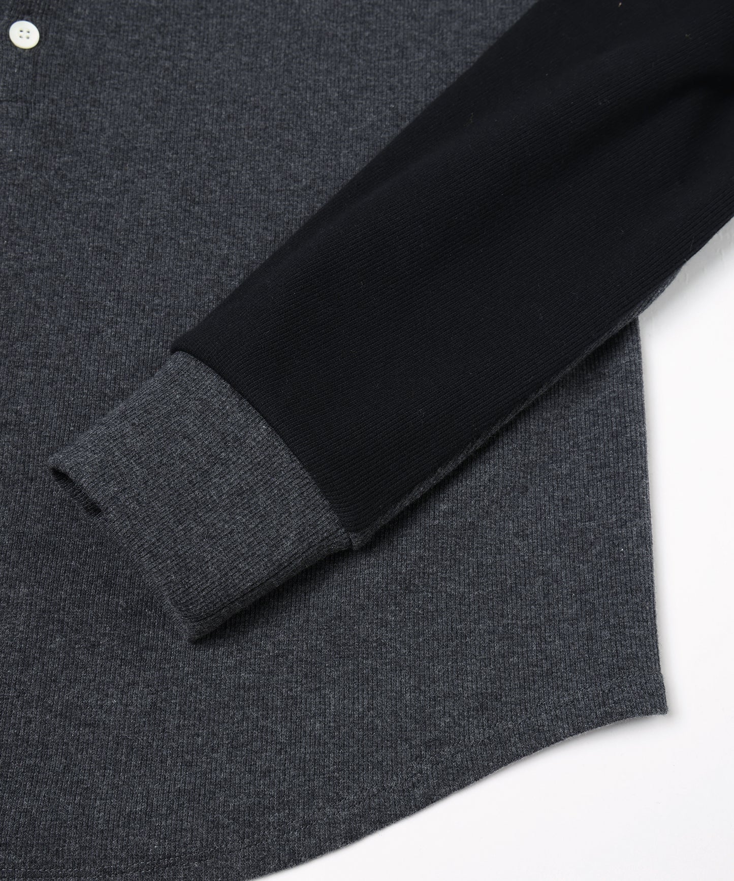 JIEDA　SWITCHING HENRY NECK L/S