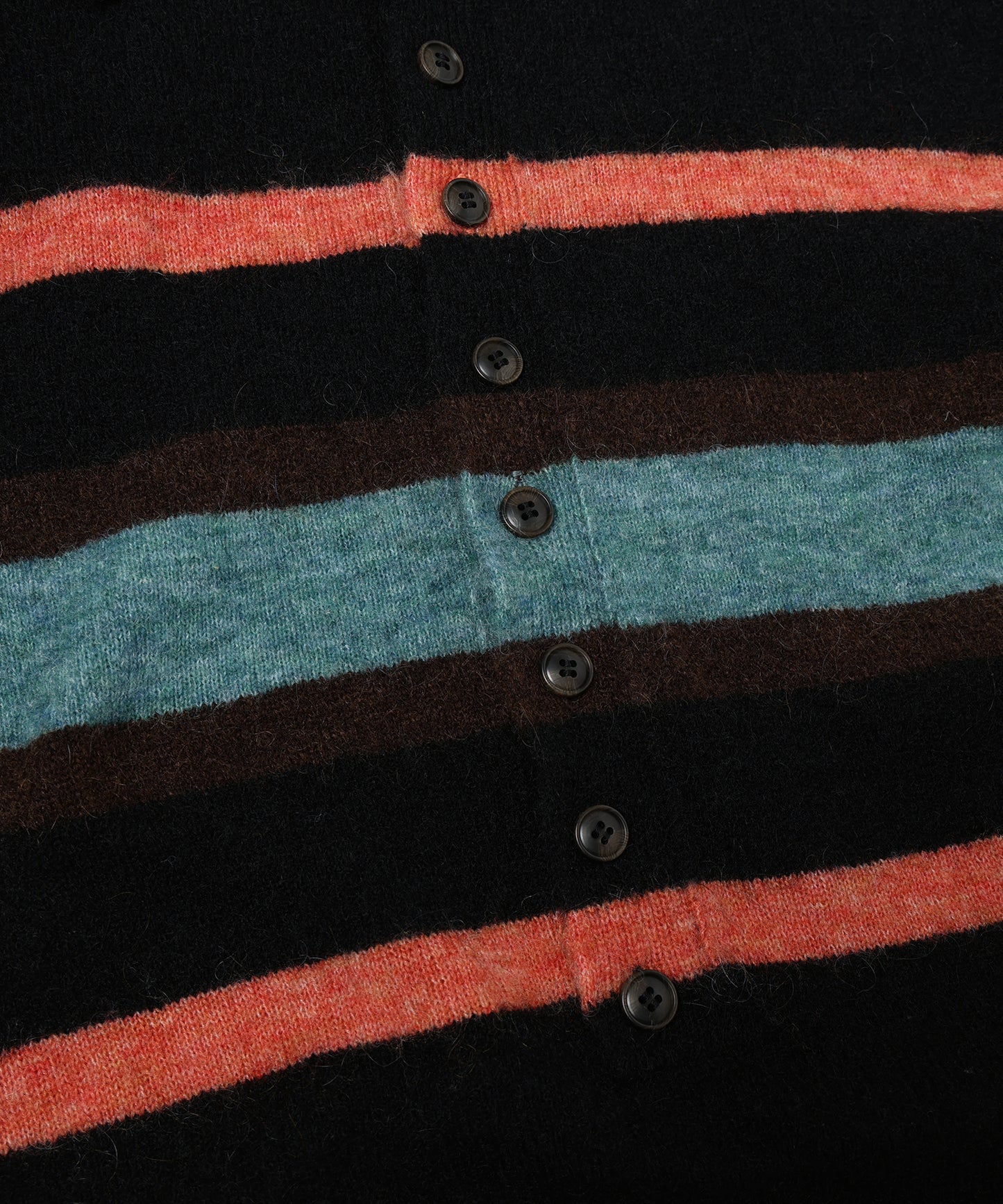 JIEDA　STRIPED KNIT POLO