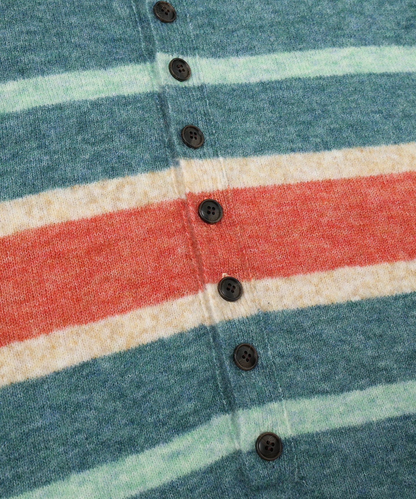 JIEDA　STRIPED KNIT POLO