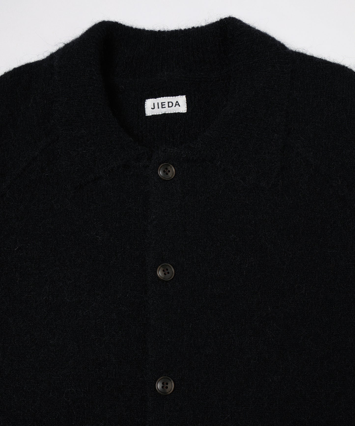 JIEDA　LAYERED MOHAIR KNIT SHIRT