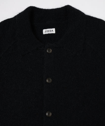 JIEDA　LAYERED MOHAIR KNIT SHIRT
