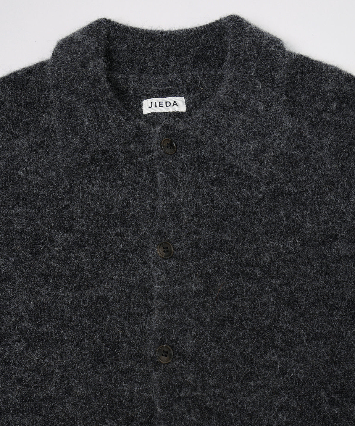 JIEDA　LAYERED MOHAIR KNIT SHIRT