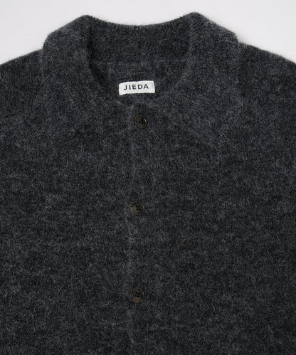 JIEDA　LAYERED MOHAIR KNIT SHIRT