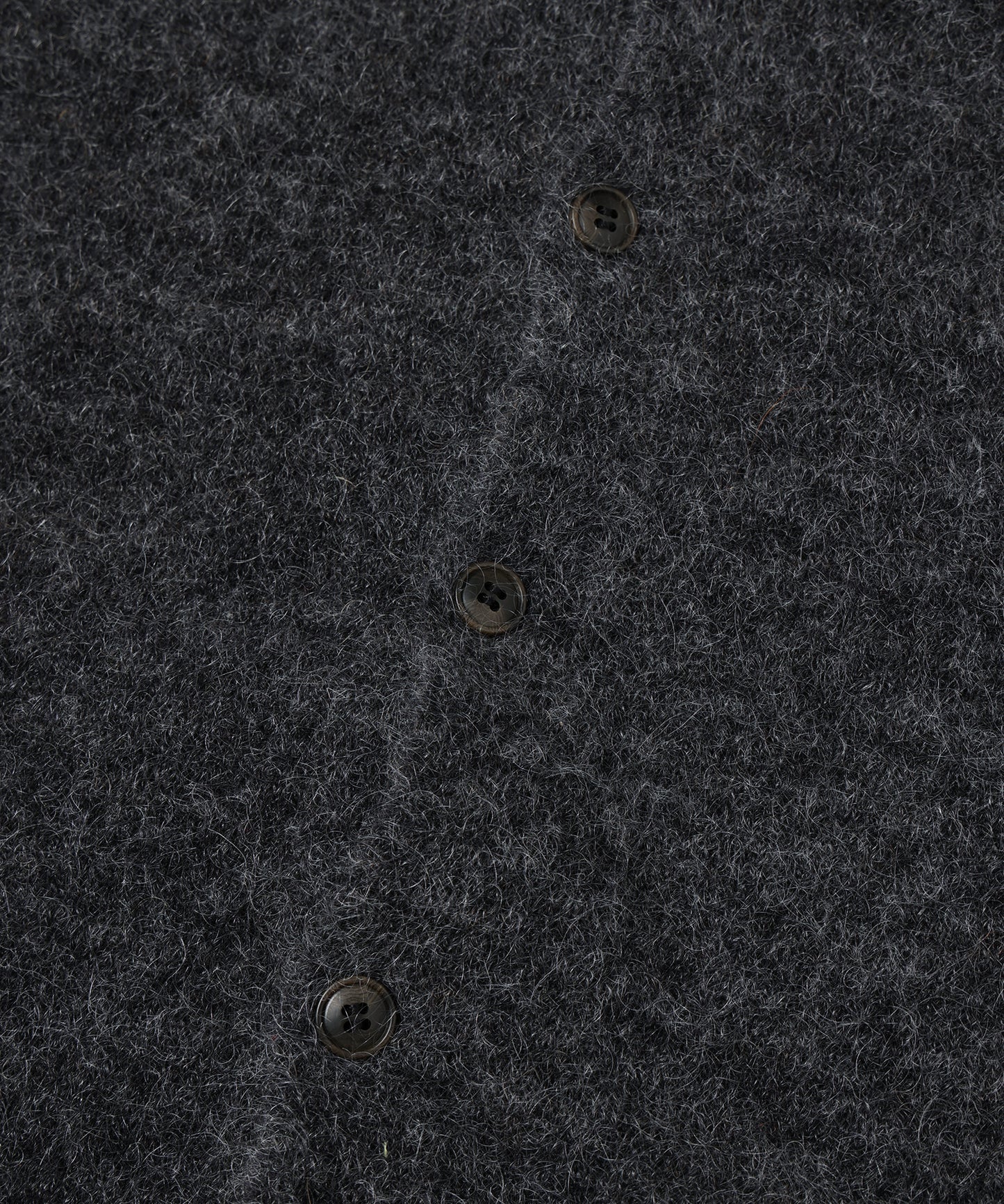 JIEDA　LAYERED MOHAIR KNIT SHIRT