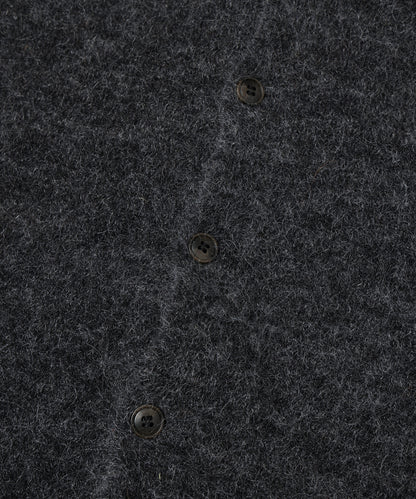 JIEDA　LAYERED MOHAIR KNIT SHIRT
