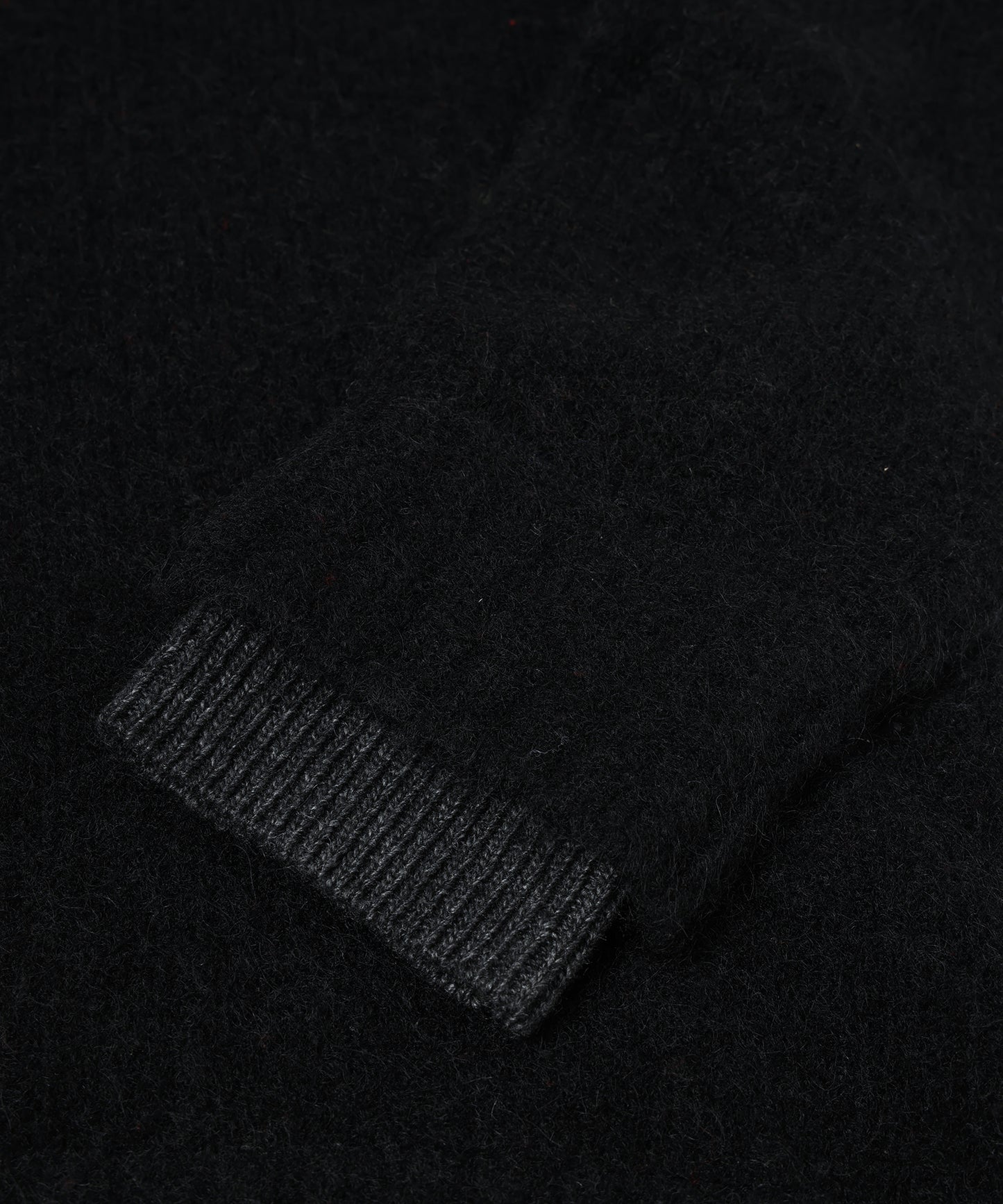 JIEDA　LAYERED MOHAIR V-NECK SWEATER