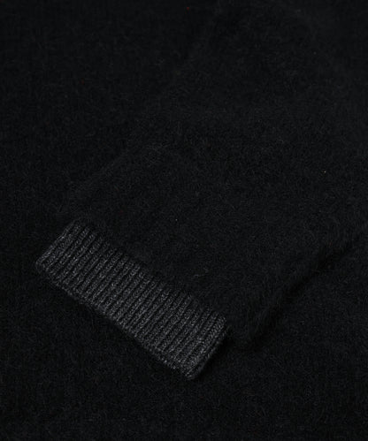 JIEDA　LAYERED MOHAIR V-NECK SWEATER