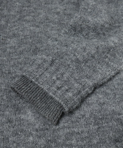 JIEDA　LAYERED MOHAIR V-NECK SWEATER
