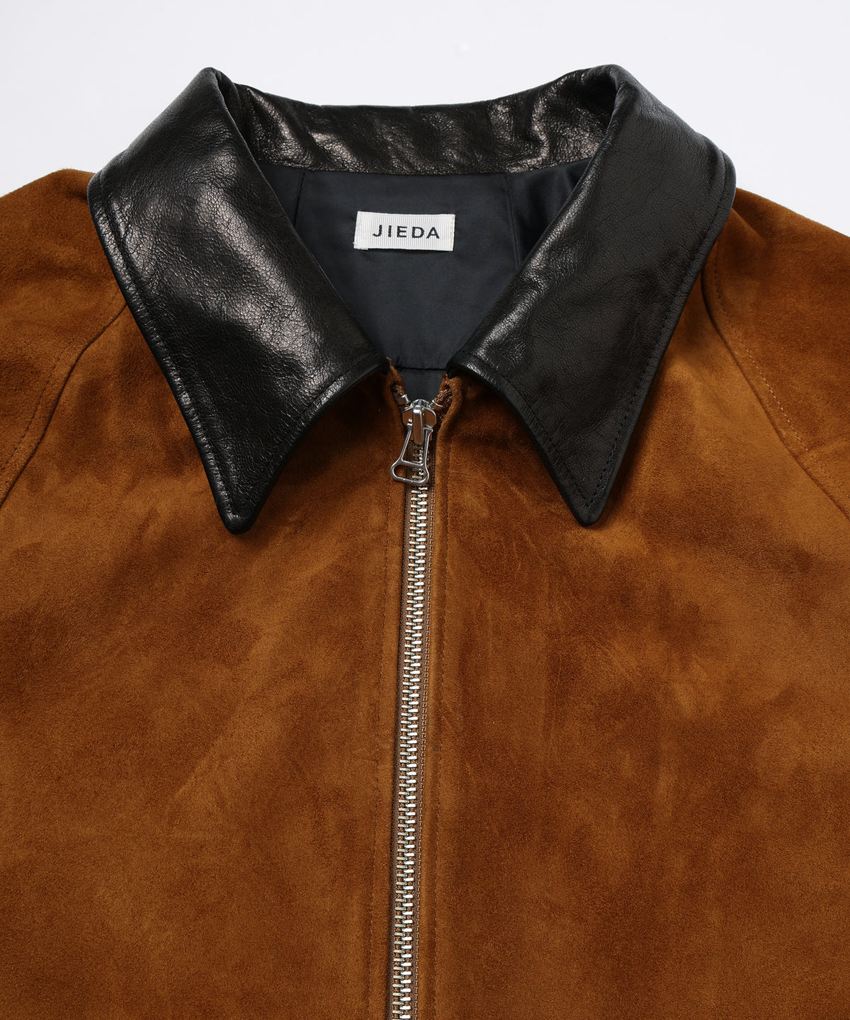 JIEDA　NUBUCK DRAPING LEATHER JACKET