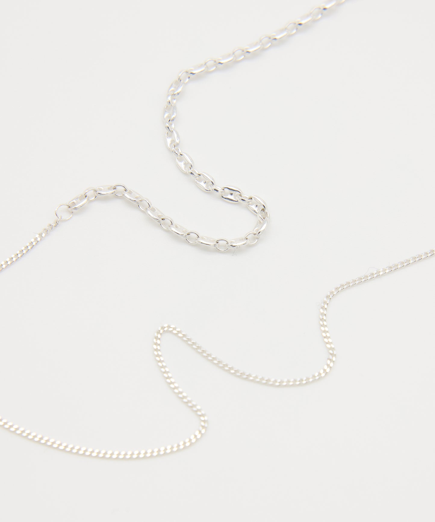 JIEDA　925 SILVER SWITCHING NECKLACE