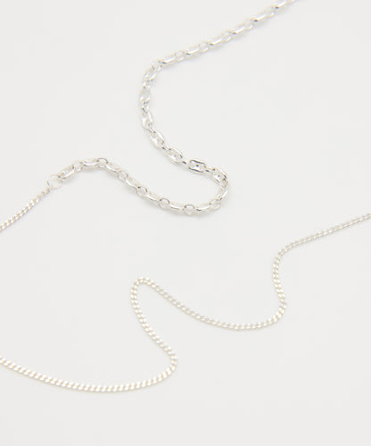 JIEDA　925 SILVER SWITCHING NECKLACE