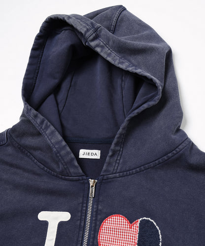 JIEDA　I ♡ JE HOODIE