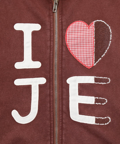 JIEDA　I ♡ JE HOODIE