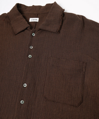 JIEDA　CUT-OFF SHORT SHIRT