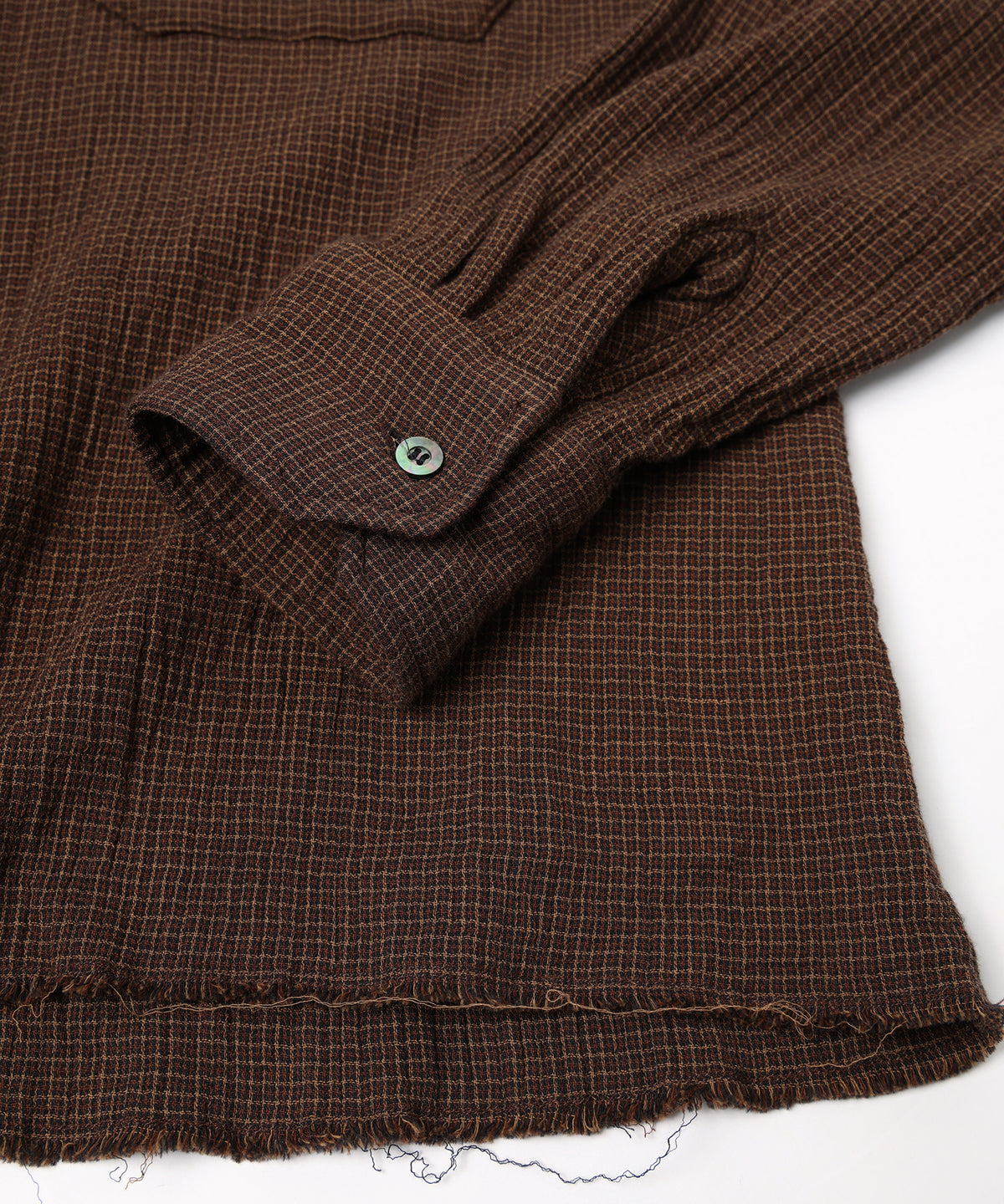 JIEDA　CUT-OFF SHORT SHIRT