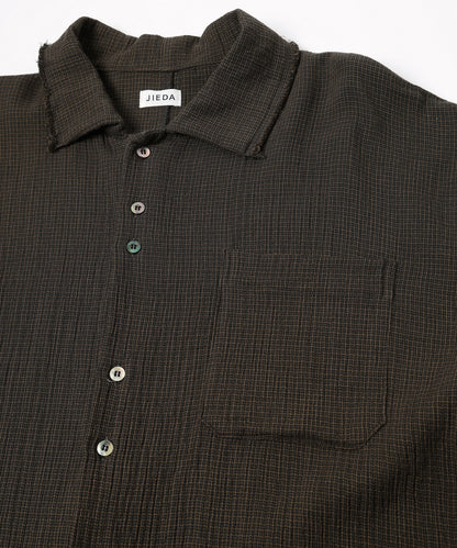 JIEDA　CUT-OFF SHORT SHIRT