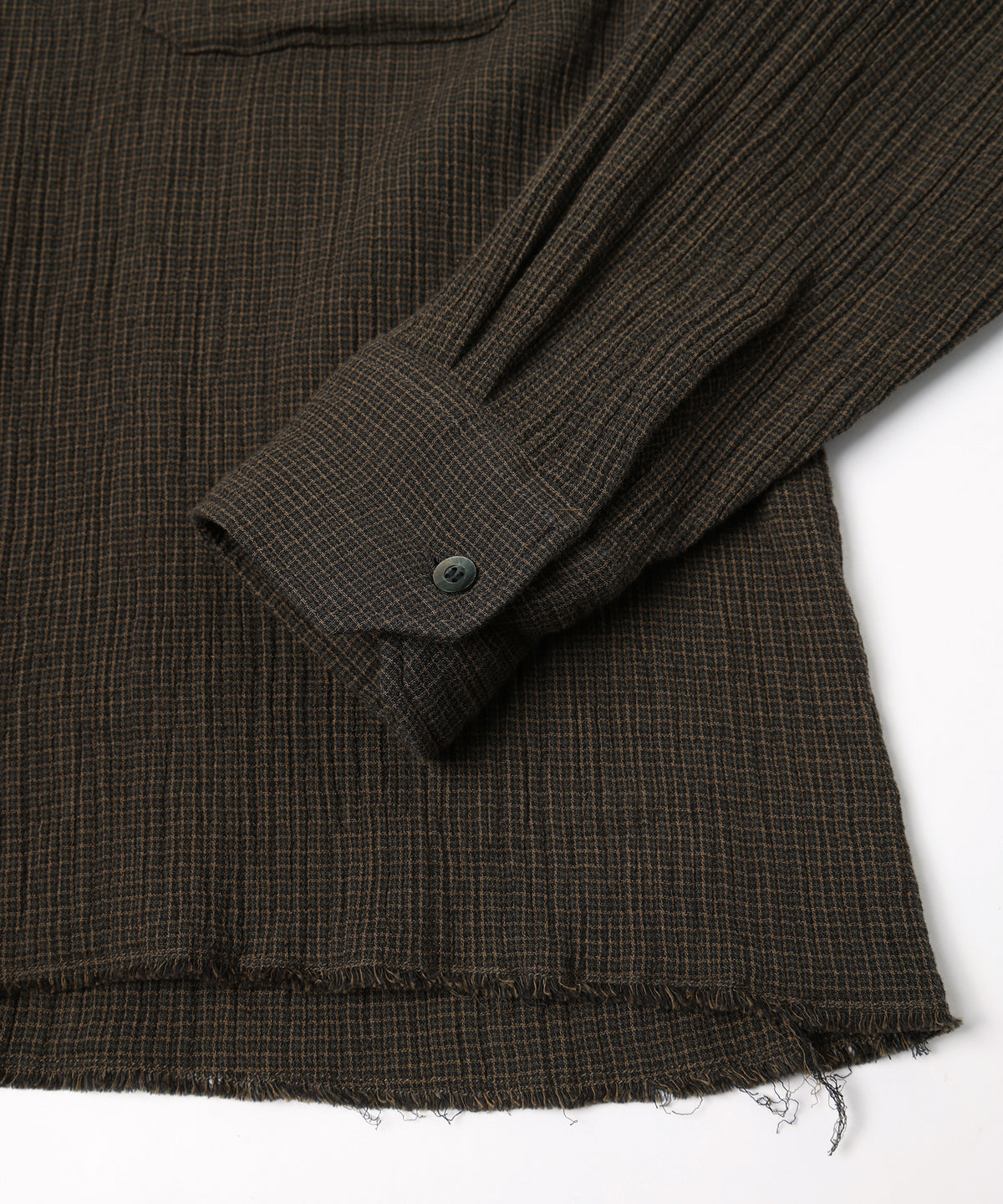 JIEDA　CUT-OFF SHORT SHIRT