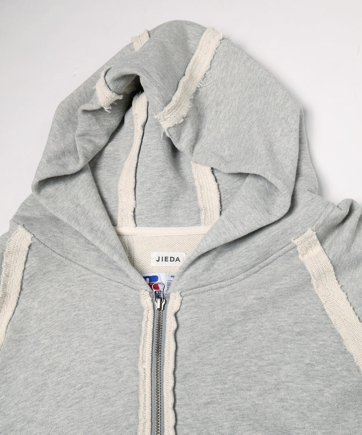 JIEDA × RUSSELL ATHLETIC ZIP HOODIE