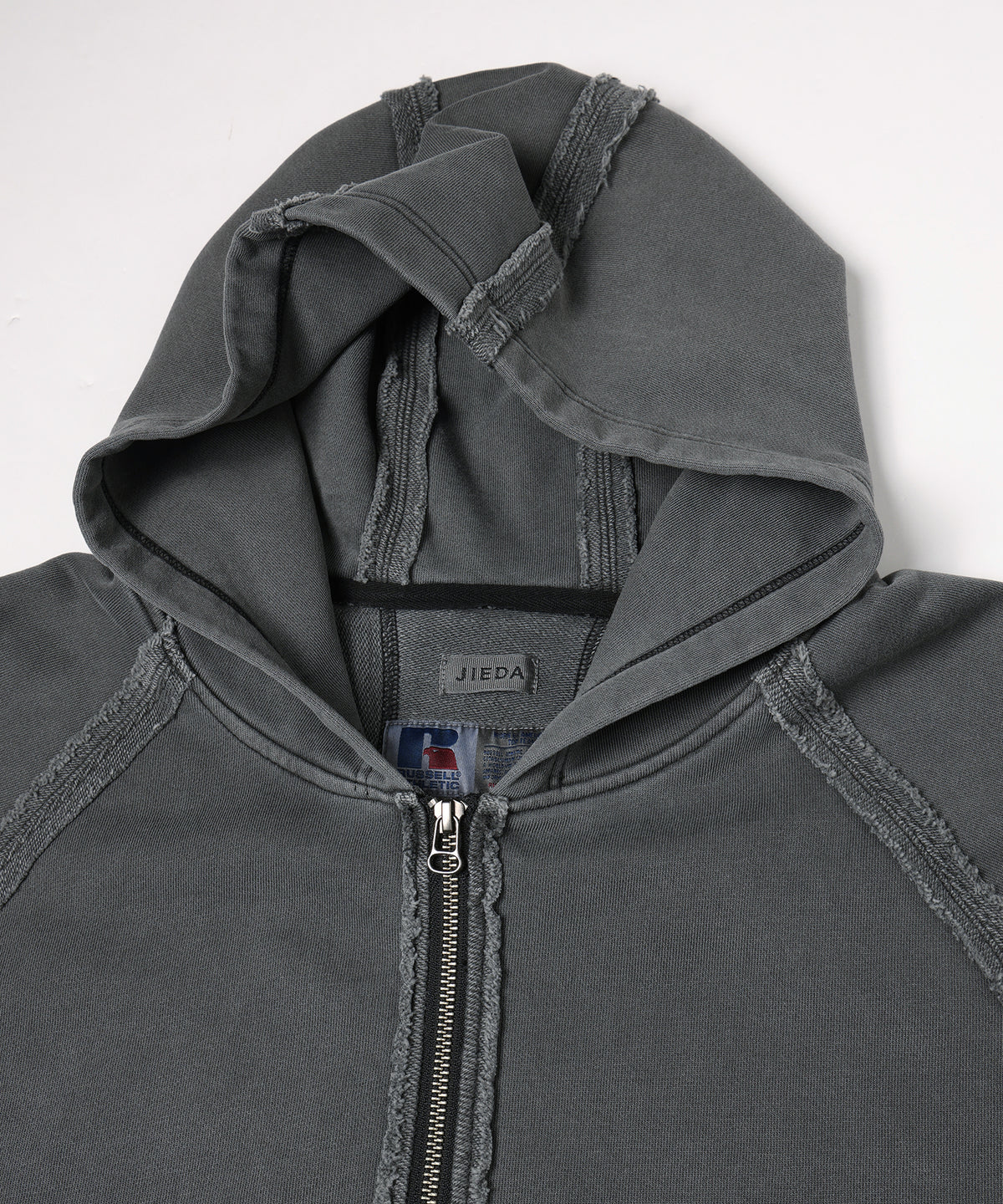 JIEDA × RUSSELL ATHLETIC ZIP HOODIE