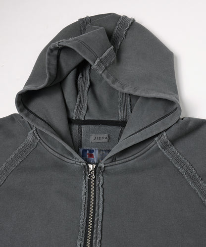 JIEDA × RUSSELL ATHLETIC ZIP HOODIE