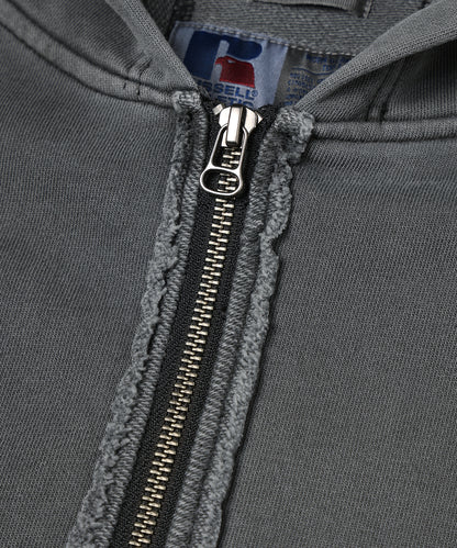 JIEDA × RUSSELL ATHLETIC ZIP HOODIE